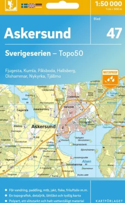 47 Askersund Sverigeserien Topo50