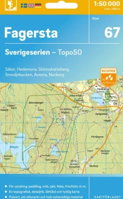 67 Fagersta Sverigeserien Topo50
