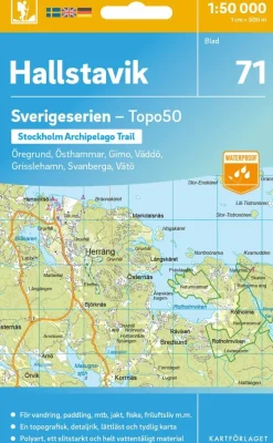 71 Hallstavik Sverigeserien Topo50