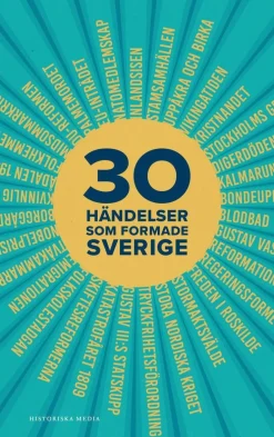 30 händelser som formade Sverige