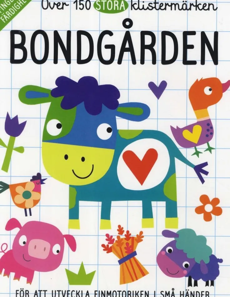 150 Klistermärken : Bondgården