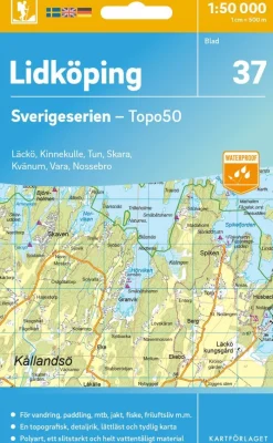 37 Lidköping Sverigeserien Topo50