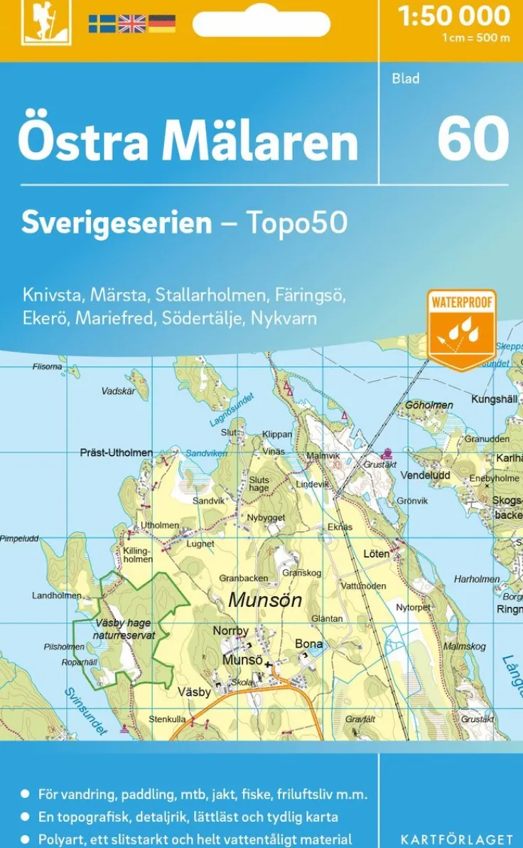 60 Östra Mälaren Sverigeserien Topo50