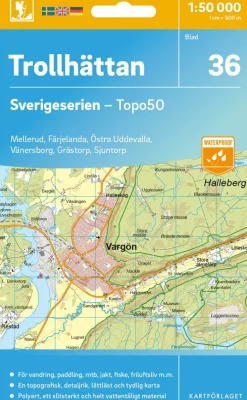 36 Trollhättan Sverigeserien Topo50