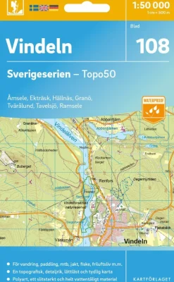 108 Vindeln Sverigeserien Topo50