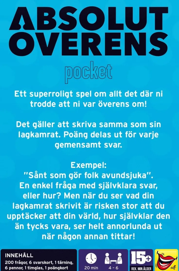 Absolut Överens - Pocket