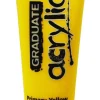 Akrylfärg Graduate 120ml gul
