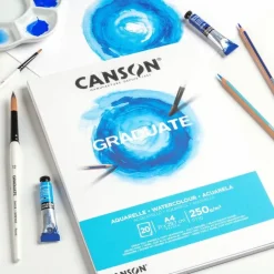 Akvarellblock A4 Graduate Aquarelle 250g 20 ark