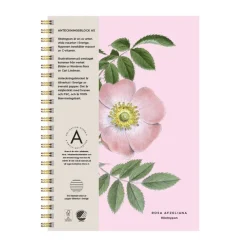 Anteckningsblock A5 linjerad Höstnypon