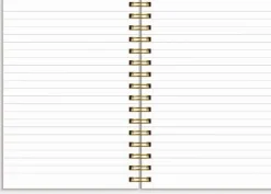 Anteckningsbok A5 blommor ljusrosa