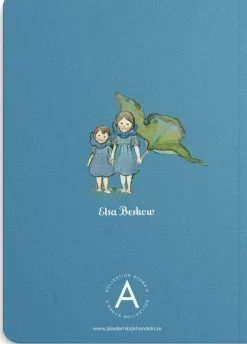 Anteckningsbok A5 Elsa Beskow Blåsippor och tussilago blå