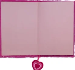 Anteckningsbok A5 hjärta cerise