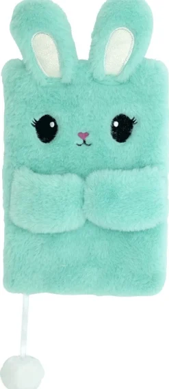 Anteckningsbok A5 kanin turkos