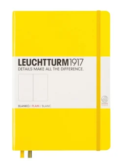 Anteckningsbok A5 Leuchtturm1917 olinjerad Lemon