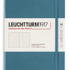 Anteckningsbok A5 Leuchtturm1917 dotted Stone blue