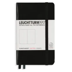 Anteckningsbok A6 Leuchtturm1917 dotted Black