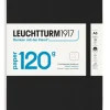 Anteckningsbok A5 Leuchtturm1917 120g dotted Black