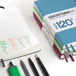 Anteckningsbok A5 Leuchtturm1917 120g dotted Black