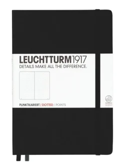 Anteckningsbok A5 Leuchtturm1917 dotted Black