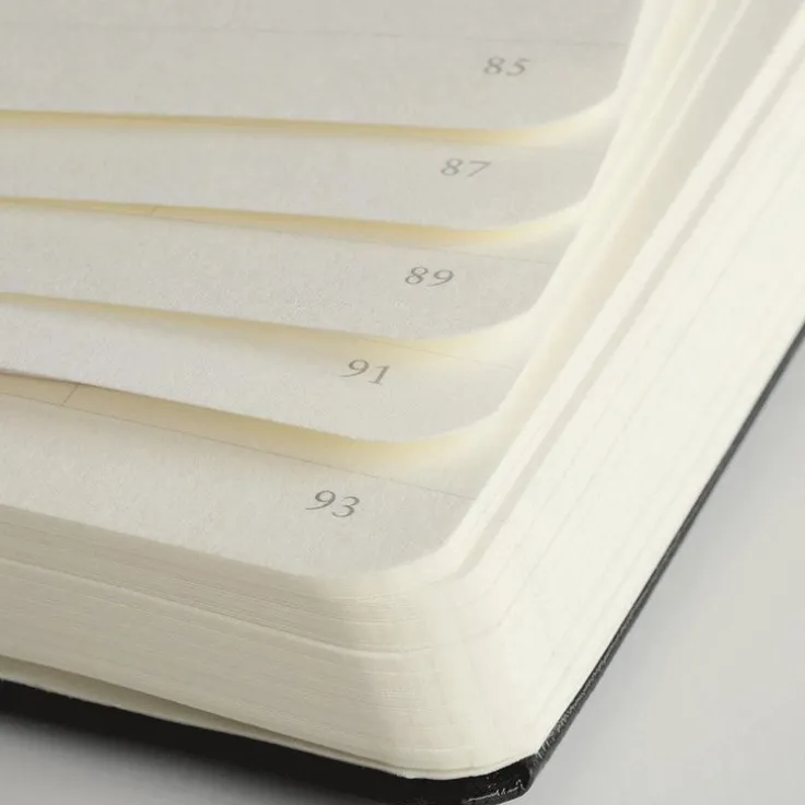 Anteckningsbok A5 Leuchtturm1917 linjerad mjuk Black