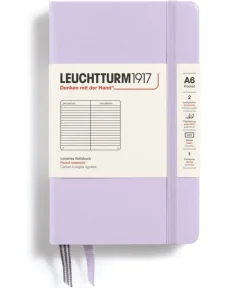 Anteckningsbok A6 Leuchtturm1917 linjerad Lilac