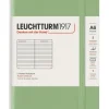 Anteckningsbok A6 Leuchtturm1917 linjerad Sage