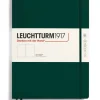 Anteckningsbok A4+ Leuchtturm1917 slim olinjerad Forest Green