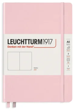 Anteckningsbok A5 Leuchtturm1917 olinjerad Powder