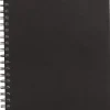 Anteckningsbok A4 linj spiral svart