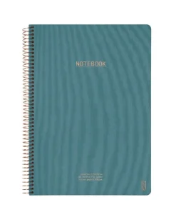 Anteckningsbok A4 linjerad blå