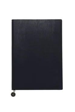 Anteckningsbok A5 linjerad soft marinblå