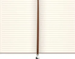 Anteckningsbok A5 linjerad soft brun