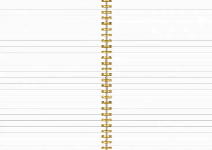 Anteckningsbok A5 linjerad Elin blomma rosa