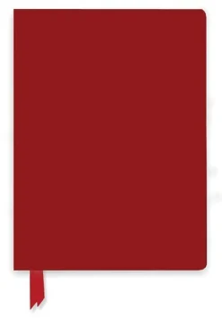 Anteckningsbok A5 linjerad mjuk pärm Artisan röd