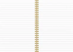 Anteckningsbok A5 linjerad Elin ruta rosa