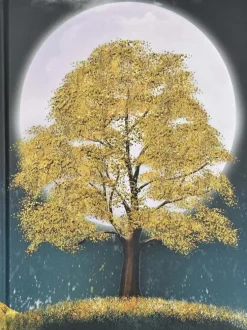 Anteckningsbok A5 linjerad Gilded Tree