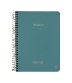 Anteckningsbok A5 linjerad blå