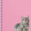 Anteckningsbok A5 wire-o linjerad Katt/Hund