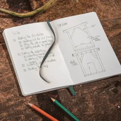 Anteckningsbok B6 Leuchtturm1917 Outlines dotted Walden Green