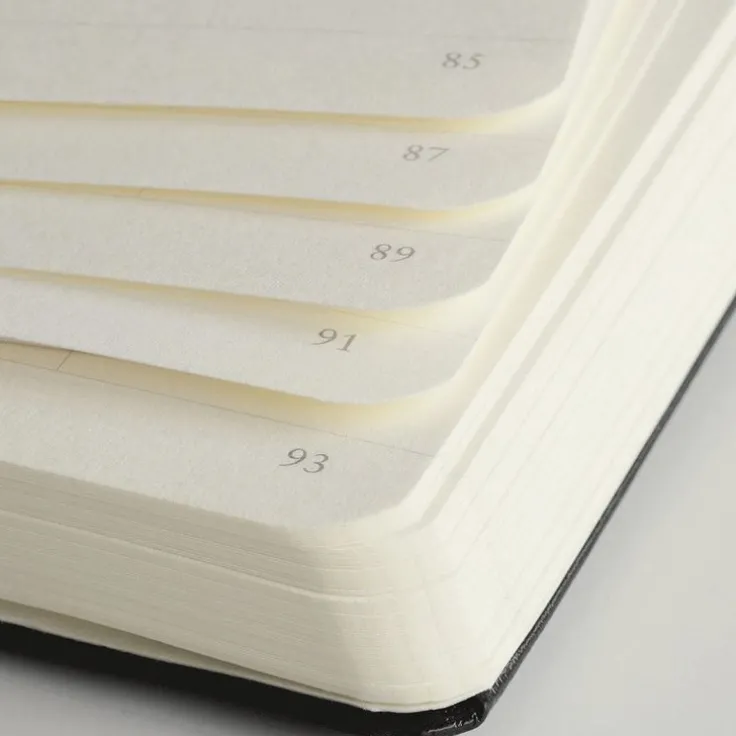 Anteckningsbok B6 Leuchtturm1917 dotted mjuk Black