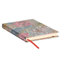 Anteckningsbok Paperblanks Midi linjerad - William Morris : Pink Honeysuckle