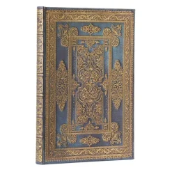 Anteckningsbok Paperblanks Midi olinjerad - Blue Luxe