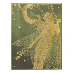 Anteckningsbok Paperblanks Ultra flexi linjerad - Olive Fairy