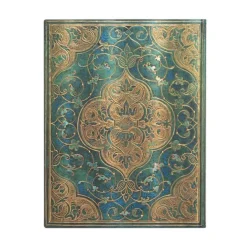 Anteckningsbok Paperblanks Flexi Ultra - Turquoise Cronicles