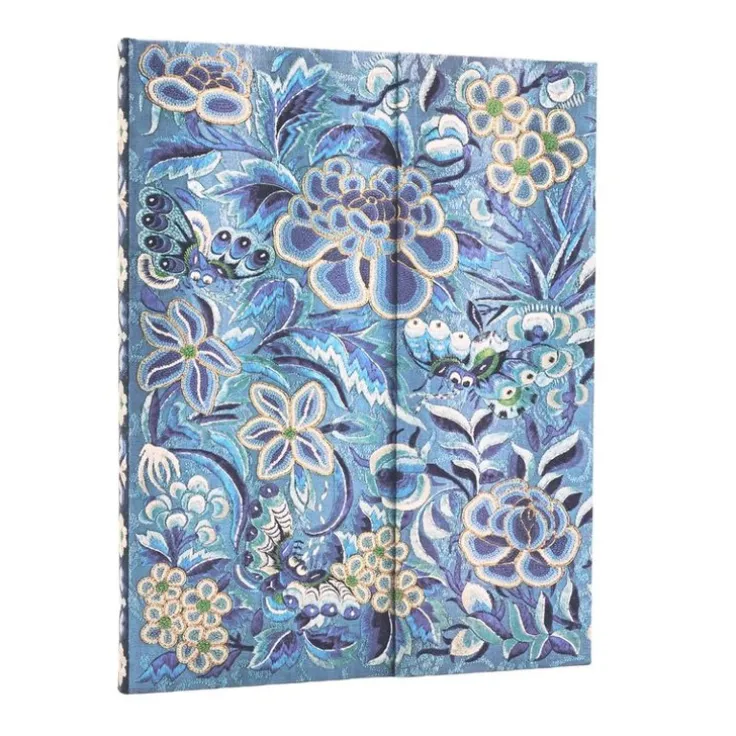 Anteckningsbok Paperblanks Ultra olinjerad wrap - Blue Willow