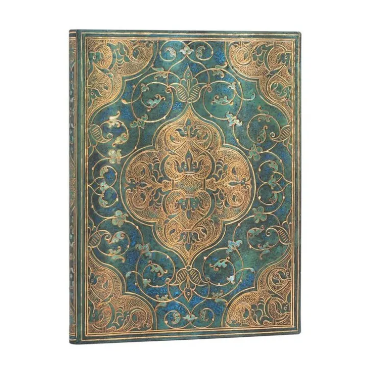 Anteckningsbok Paperblanks Flexi Ultra - Turquoise Cronicles