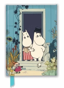Anteckningsbok 22x16cm linjerad Moomins on the Riviera