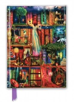 Anteckningsbok 22x16cm linjerad Aimee Stewar : Treasure Hunt Bookshelves