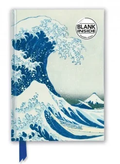 Anteckningsbok 22x16cm olinjerad Hokusai: The Great Wave