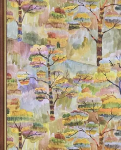 Anteckningsbok 23x19cm Watercolor Treescape